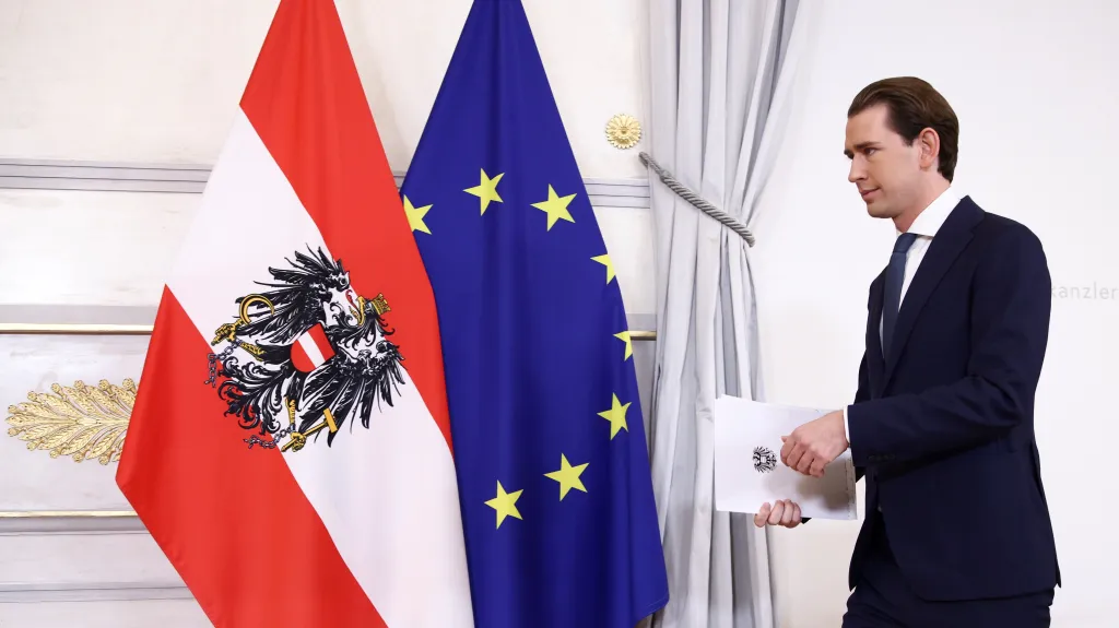 Sebastian Kurz po odstoupení z funkce kancléře