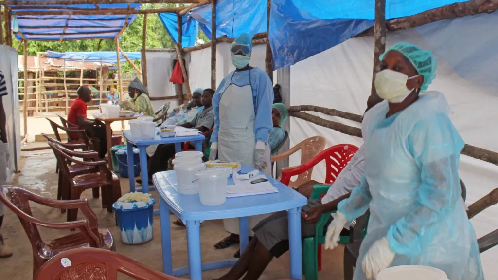 Boj s ebolou v západní Africe