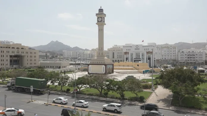 Město Maskat v Ománu