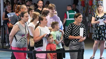 Ukrajinští uprchlíci v Česku, ilustrační snímek