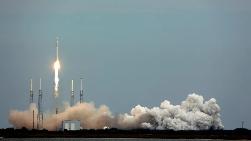 Start rakety Falcon 9