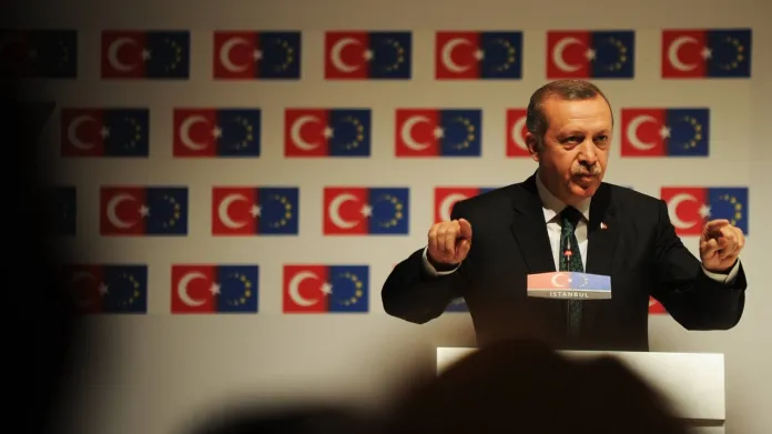 Turecký premiér Recep Tayyip Erdogan
