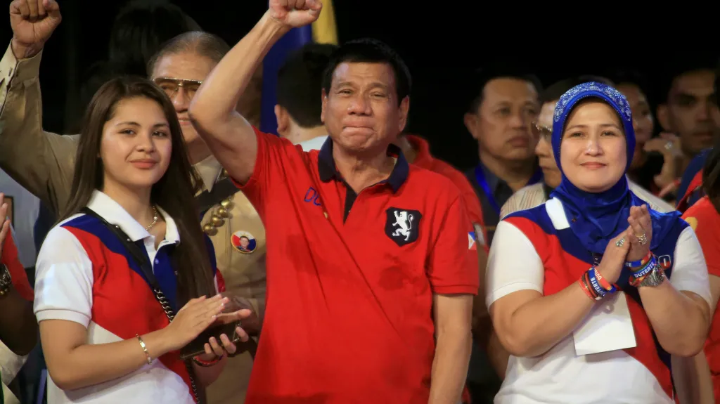 Nový filipínský prezident Rodrigo Duterte