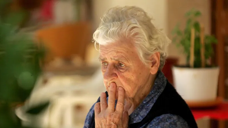 Řecká důchodkyně