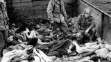 Osvobození Dachau americkou armádou na jaře 1945