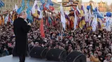 Vladimir Putin pozdravil účastníky koncertu "Společně"