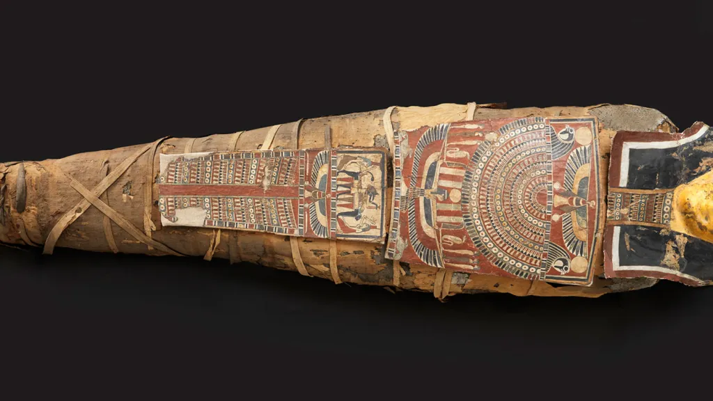 Mumie Alex z Izraelského muzea