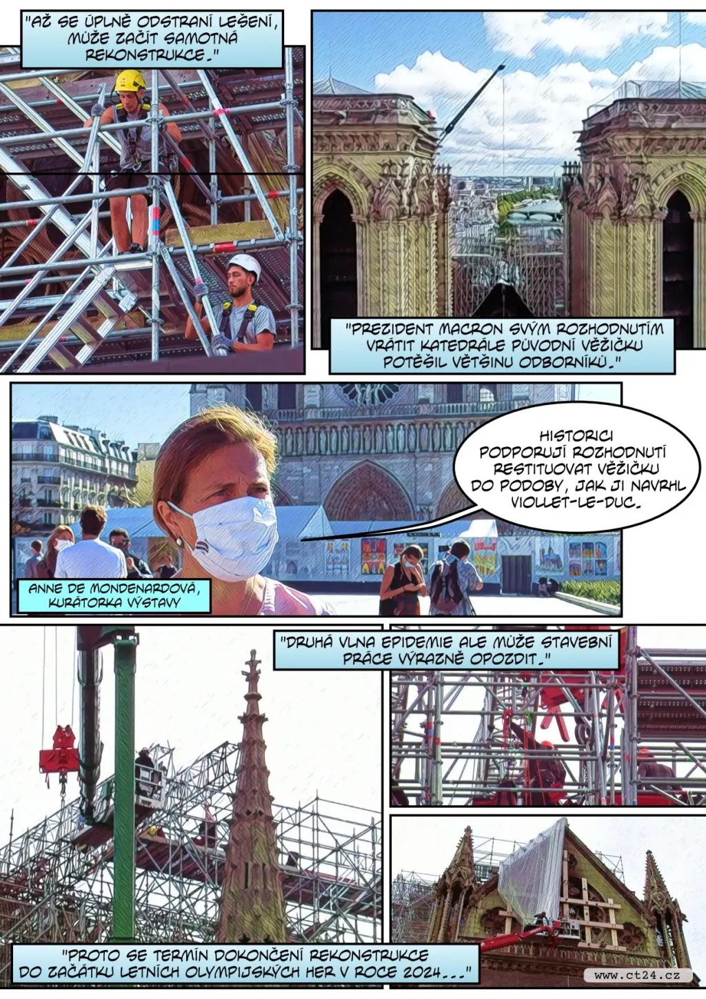 Notre-Dame se otevřela velkou výstavou