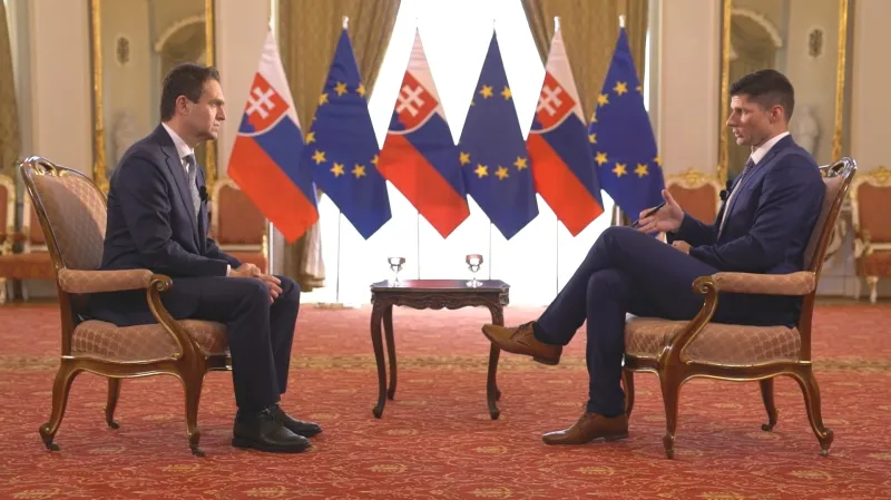 Ľudovít Ódor během rozhovoru pro ČT24