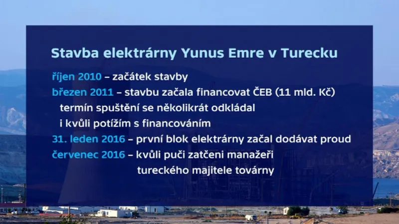 Kauza elektrárny v Turecku
