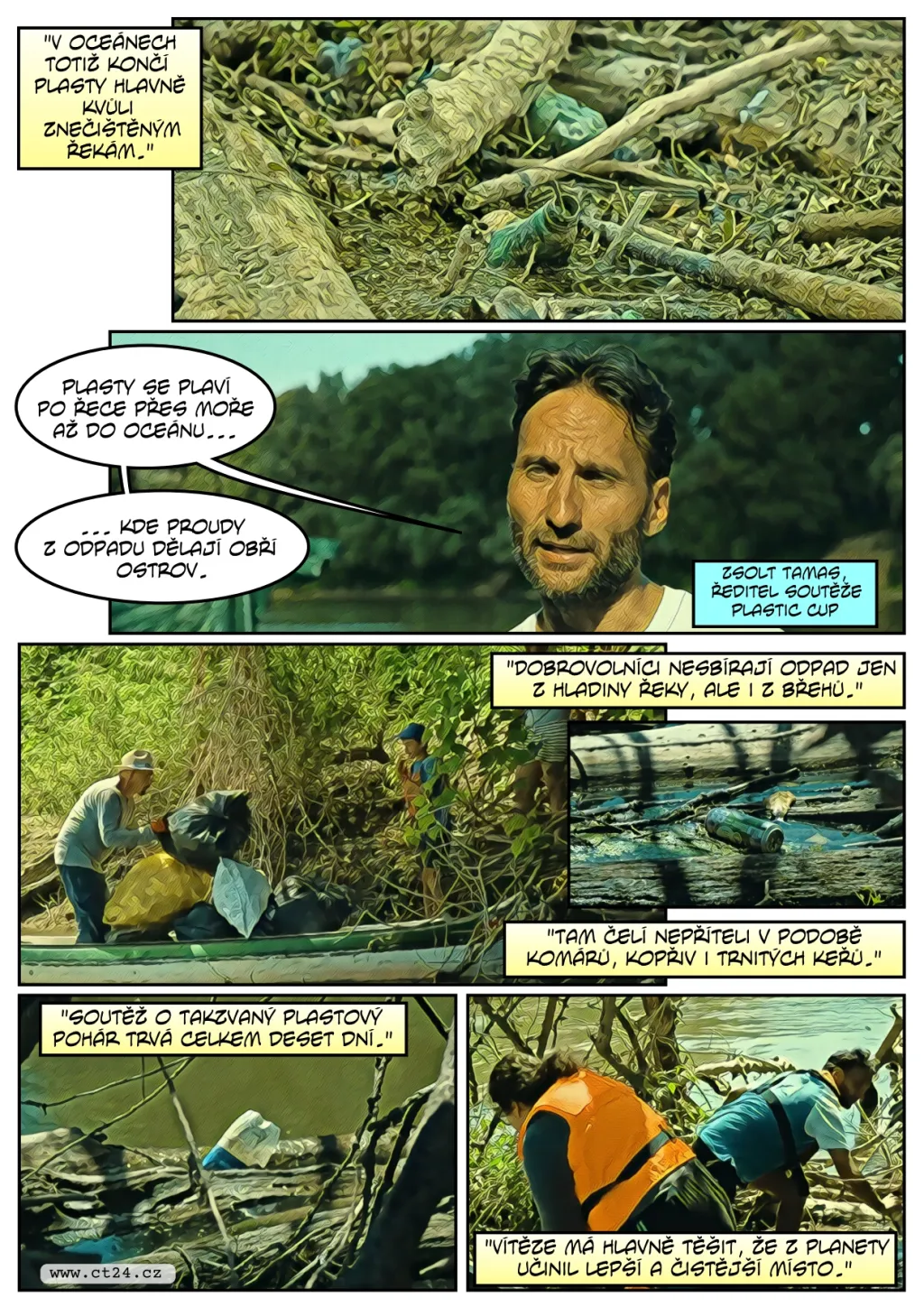 Závodníci na Tise sesbírali za posledních deset let 330 tun plastového odpadu