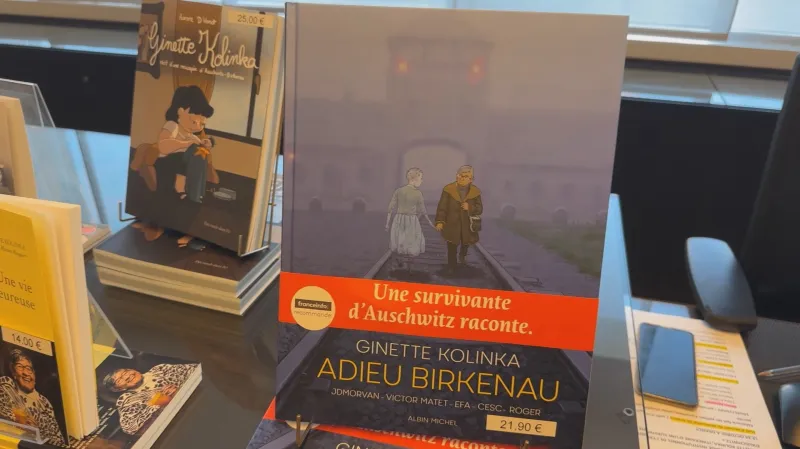 Ginette Kolinka a její život v komiksu