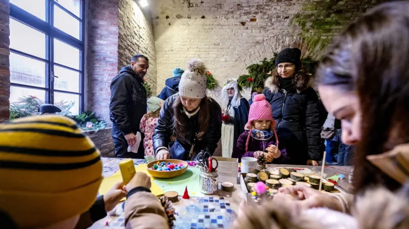 Vánoční akce Štědrý den v pevnosti Josefov