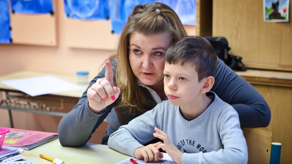 Dítě s Williamsovým syndromem