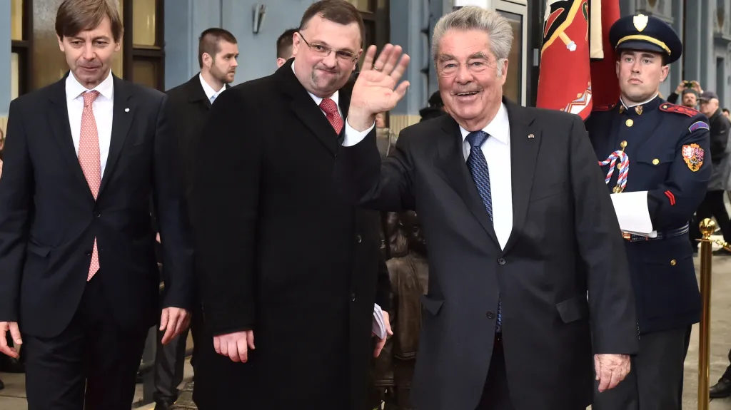 Jindřich Forejt a Heinz Fischer