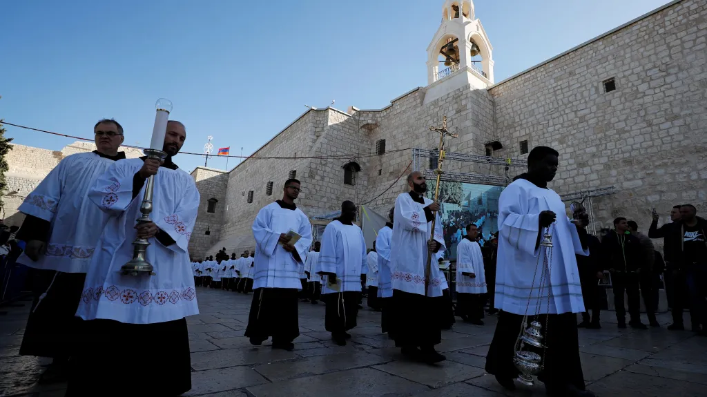 Duchovní v Betlémě