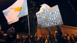 Protesty Kypřanů v Nikósii