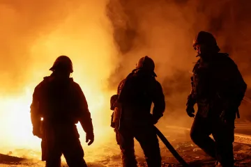 Ruský dronový úder si v noci na neděli vyžádal dvě oběti, uvedl Zelenskyj