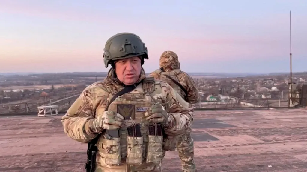 Šéf ruské žoldnéřské Wagnerovy skupiny Jevgenij Prigožin