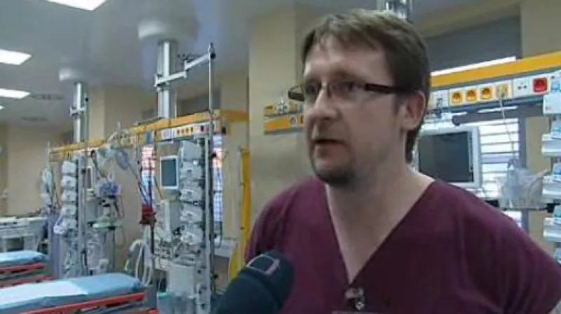 Martin Doleček, primář Urgentního příjmu FN Brno