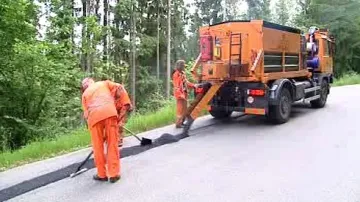 Oprava silnice