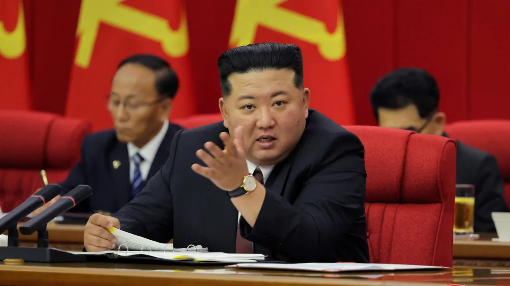 Severokorejský vládce Kim Čong-un