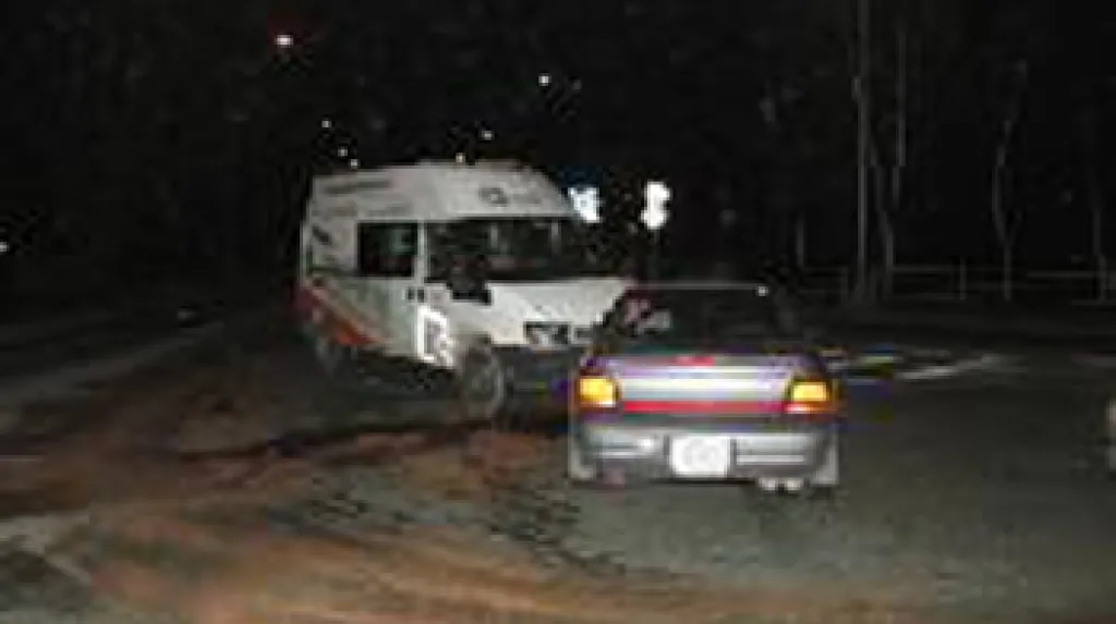 Dopravní nehoda v Pardubicích