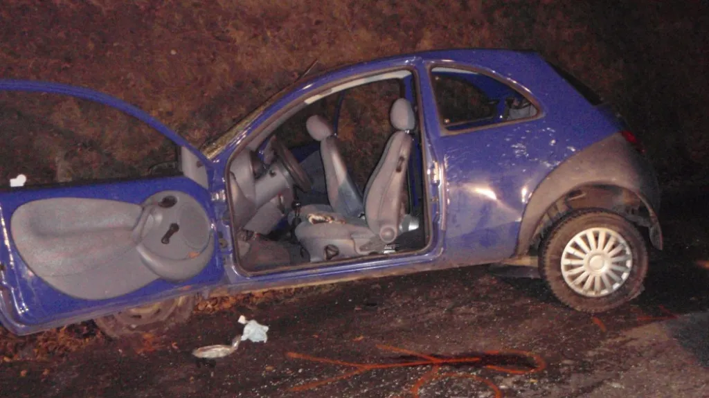 Havarované auto