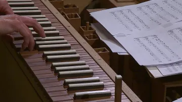 Na cembalo zahrála Barbara Maria Willi