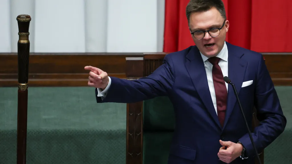 Nový předseda polského Sejmu Szymon Holownia