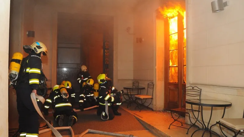 Zásah v hotelu Eurostars David