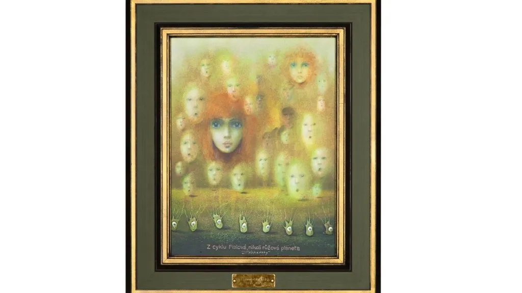 Vlastimil Zábranský - Z cyklu fialová nikoliv růžová planeta