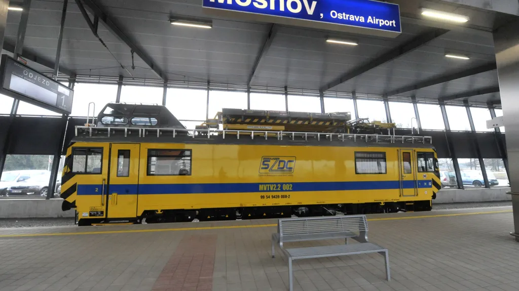 Vlaková doprava na letiště Mošnov
