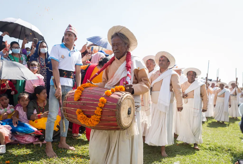 Festivalu Šikali Jatra v nepálském Pátanu vévodí ozdoby, masky a kostýmy, které jsou zasvěceny hinduistickým bohům