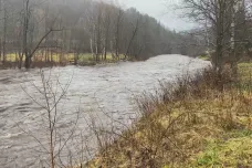 Hladiny šumavských řek pomalu klesají, Otava se vrátila na druhý povodňový stupeň