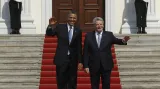 Barack Obama se v Berlíně sešel s Joachimem Gauckem
