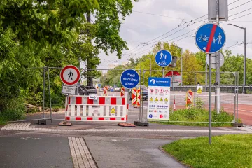 Práce na Wonkově mostě i Poděbradské v Pardubicích komplikují dopravu