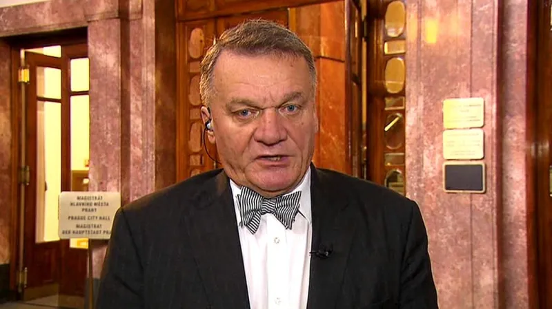Primátor hlavního města Prahy Bohuslav Svoboda