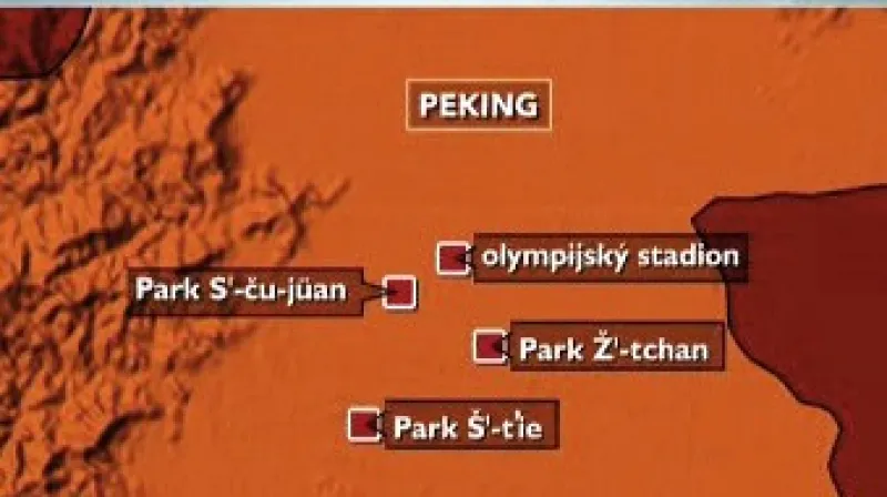 \"Protestní\" parky v Pekingu