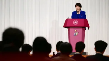Nová šéfka japonské LDP Sanae Takaičiová