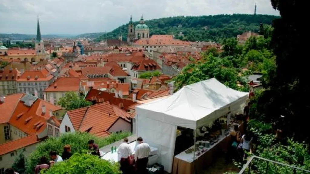 Stánek na Prague Food Festival