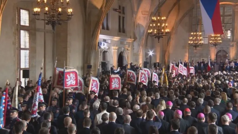 Vladislavský sál Zdroj: ČT24