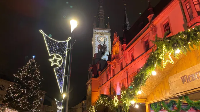 Vánoční trhy v Olomouci (25. listopadu 2021)