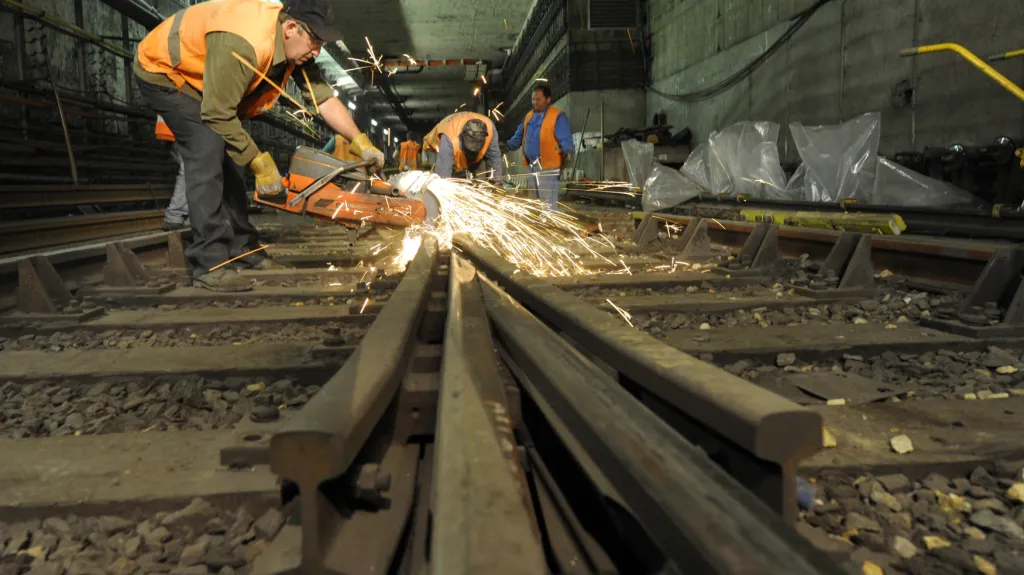 Metro C nebude v centru Prahy jezdit celý týden