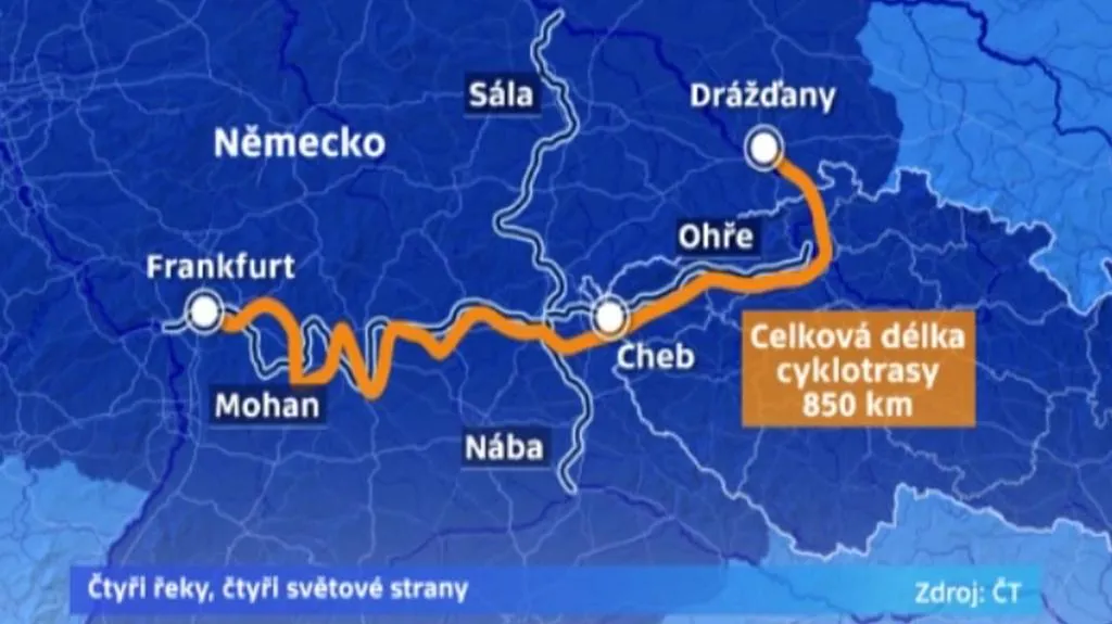 Plán nové sítě cyklostezek
