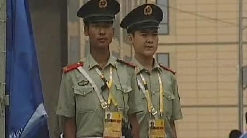 Čínští policisté