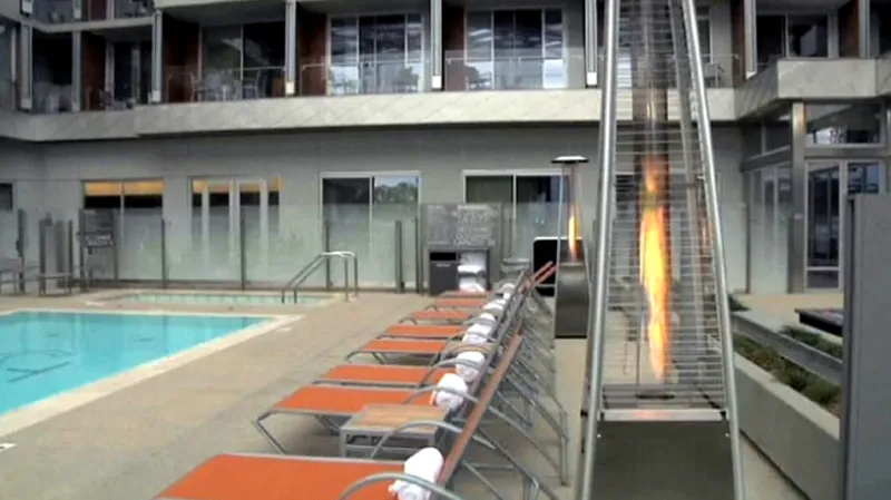 Hotel Shore na pláži v Santa Monice