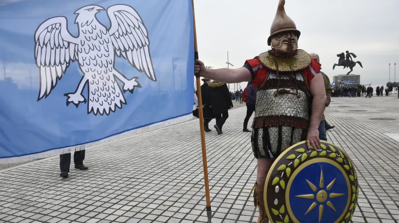 Řecký protest proti názvu Makedonie