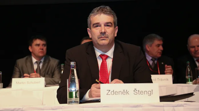 Zdeněk Štengl na sjezdu SPOZ