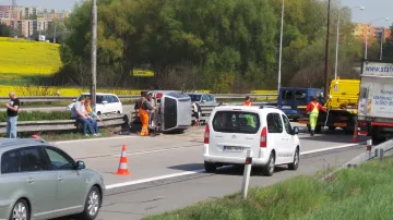 Nehoda nedaleko Ostopovic